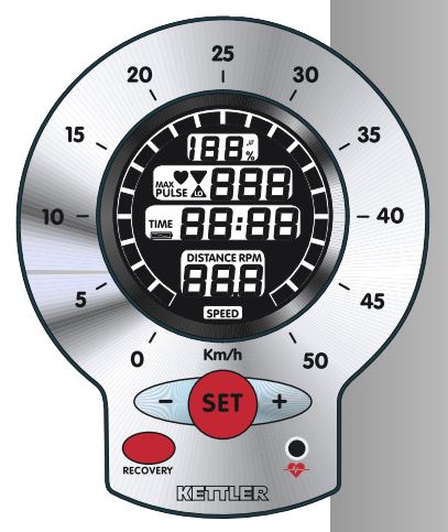 Display zu Kettler Corsa