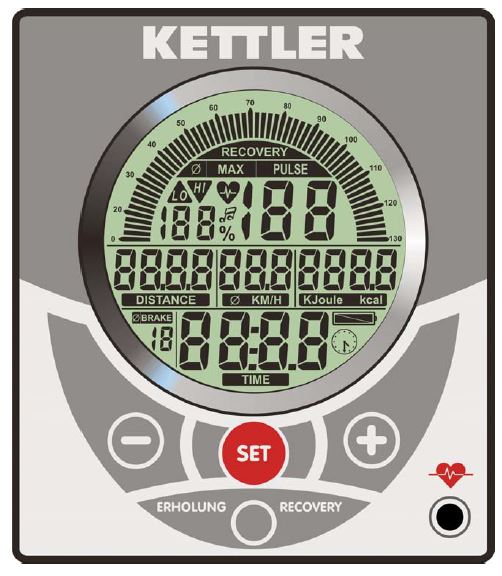 Display für Kettler Vito EXT, Race, Golf S