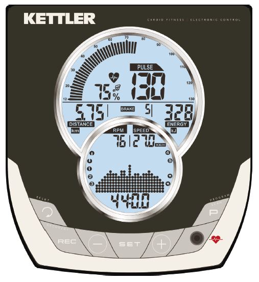 Display für Kettler Golf P, Lotus R, Golf R